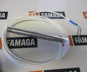 Датчик скорости
Drehzahl-Sensor Exia nach Datenblatt A5S11N3
(Siemens-Spezifikation),
Frequenzbereich 0Hz...12kHz,
Schaftdurchmesser 20mm,
Nennlänge 155mm, fest angeschlossenes Teflonkabel
mit 5m Länge
 BRAUN